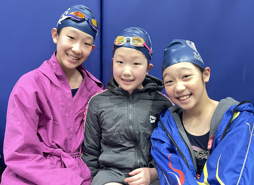 MSB in Fast Lane at Swim Meet